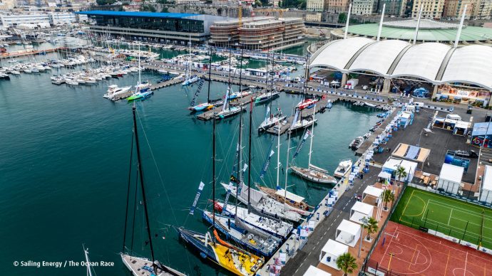 2 The Ocean Race Grand Finale in Genova The overall winner was the 11th Hour Racing Team