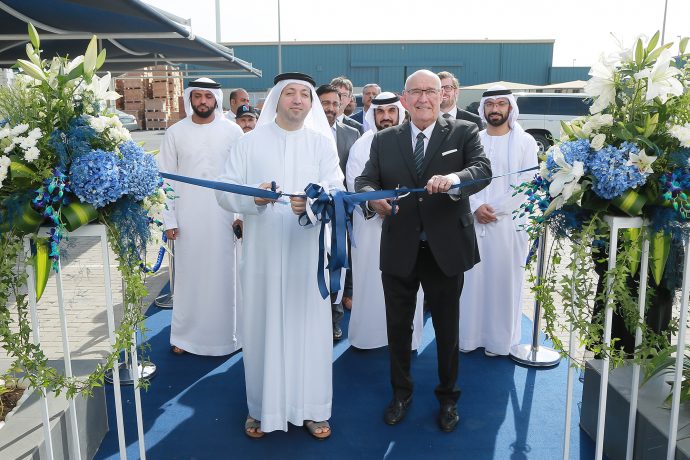 Gac sharjahs hamriyah free zone office inauguration ceremony